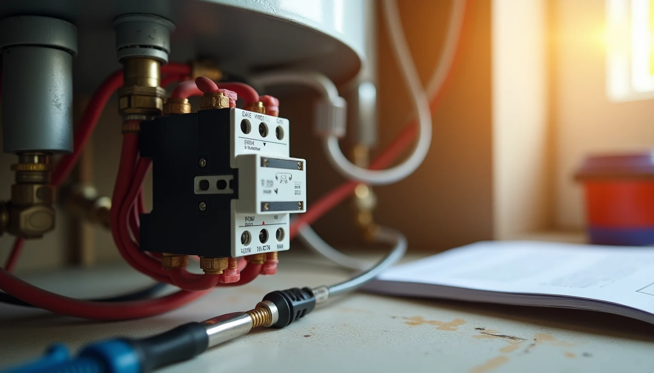 Installer un contacteur chauffe eau neuf sans erreur