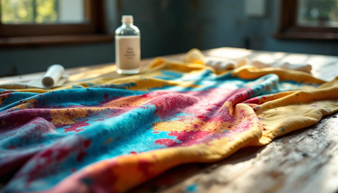 Comment enlever de la peinture sur un vêtement efficacement