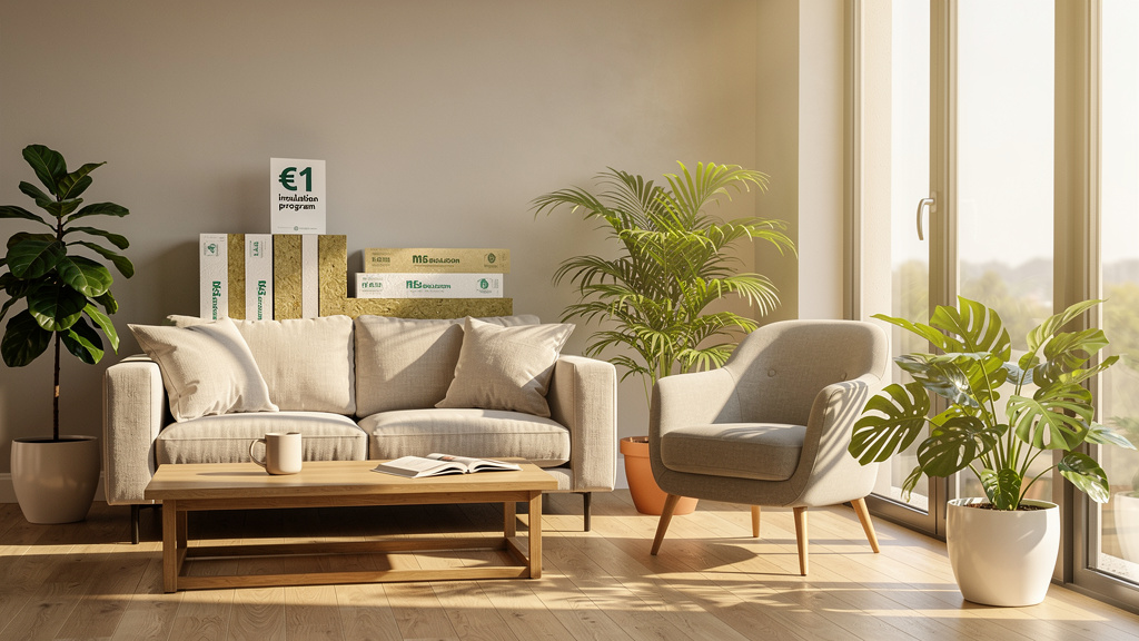 Comment obtenir une isolation à 1 euro pour votre maison