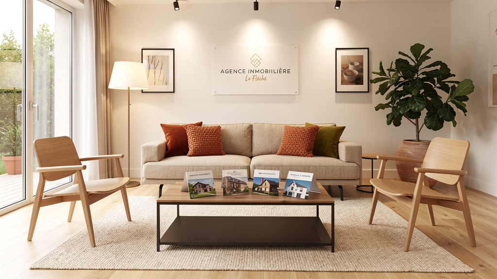 Vendre ou acheter avec une agence immobiliere la fleche